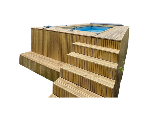 Simpool wooden pool frame